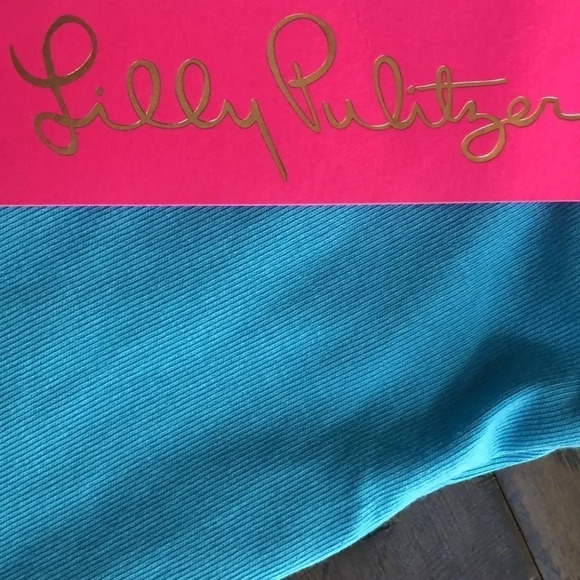 Lilly Pulitzer Halee Tank Top Seabeeeze Blue XXL New with tags - Picture 7 of 7